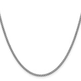 Stainless Steel 2 mm Curb Chain Necklace