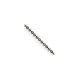 Stainless Steel 2 mm Ball (beaded) Chain Necklace detail view