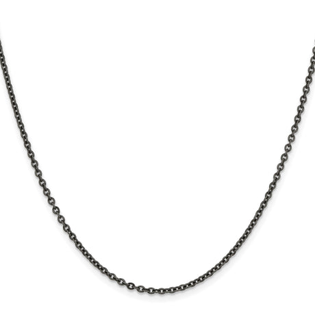 Stainless Steel 2.7 mm Cable Chain Necklace
