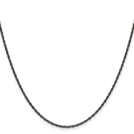 Stainless Steel 2 mm Open link Chain Necklace