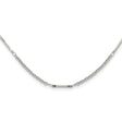 Stainless Steel 2.2 mm Polished Chain Necklace alternate angle