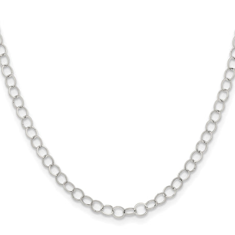 Stainless Steel 5 mm Polished Chain Necklace