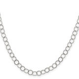 Stainless Steel 6 mm Polished Chain Necklace