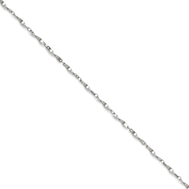 Stainless Steel 2 mm Polished Chain Necklace