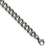 Stainless Steel 7.5 mm Curb Chain Anklet
