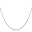 Stainless Steel 2.5 mm Polished Chain Necklace