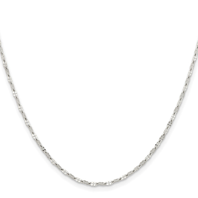 Stainless Steel 2.5 mm Polished Chain Necklace