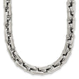Stainless Steel 7 mm Polished Chain Necklace detail view