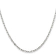 Stainless Steel 2.75 mm Polished Chain Necklace