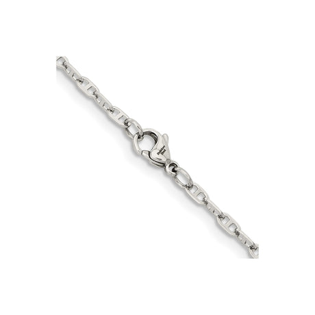 Stainless Steel 2.75 mm Polished Chain Necklace alternate angle