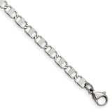 Stainless Steel 5 mm Polished Chain Bracelet