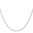 Stainless Steel 2.9 mm Polished Chain Necklace