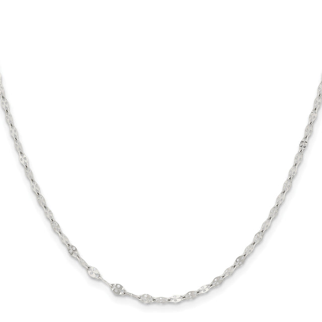 Stainless Steel 2.9 mm Polished Chain Necklace