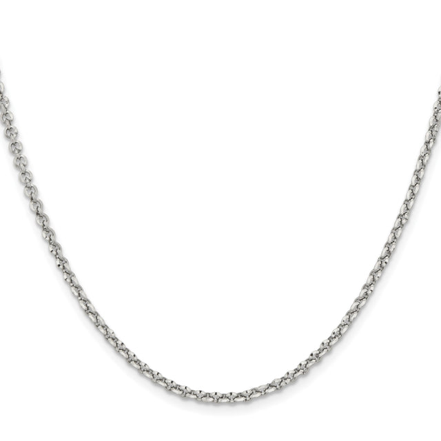 Stainless Steel 3.2 mm Polished Chain Necklace