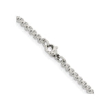 Stainless Steel 3.1 mm Polished Chain Necklace alternate angle