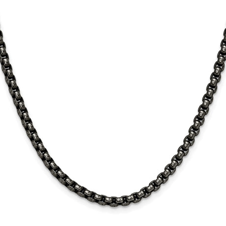 Stainless Steel 3.9 mm Box Chain Necklace
