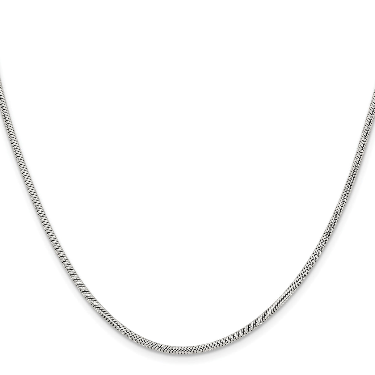 Stainless Steel 2 mm Polished Chain Necklace