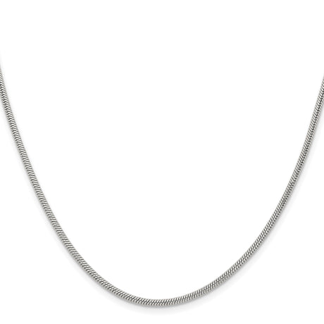 Stainless Steel 2 mm Polished Chain Necklace