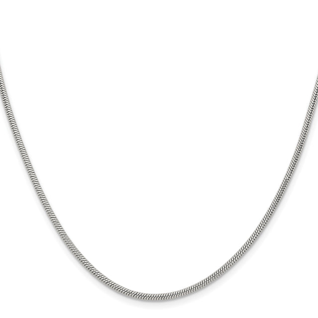 Stainless Steel 2 mm Polished Chain Necklace