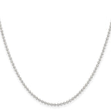 Stainless Steel 2 mm Polished Chain Necklace