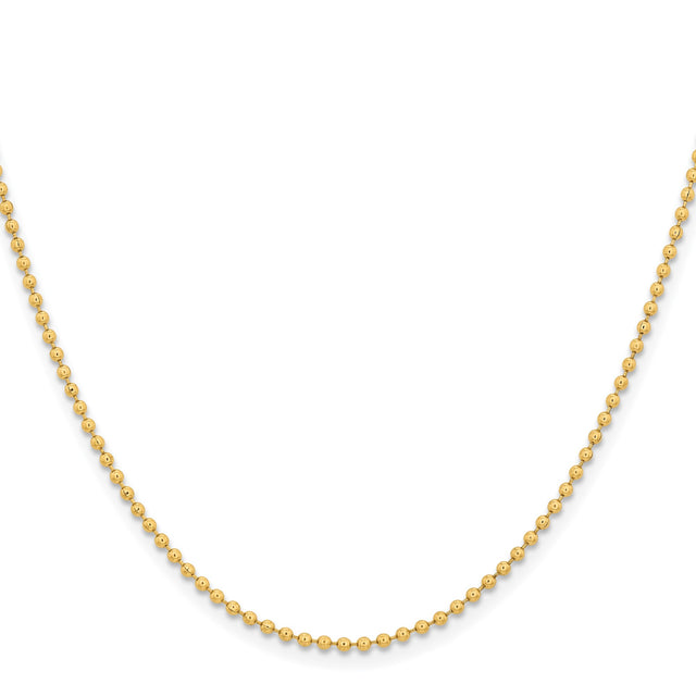 Stainless Steel 2 mm Polished Chain Necklace
