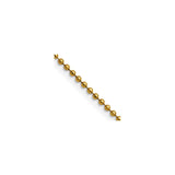 Stainless Steel 2 mm Polished Chain Necklace detail view