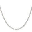Stainless Steel 3 mm Polished Chain Necklace