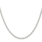 Stainless Steel 3 mm Polished Chain Necklace
