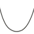 Stainless Steel 3 mm Polished Chain Necklace
