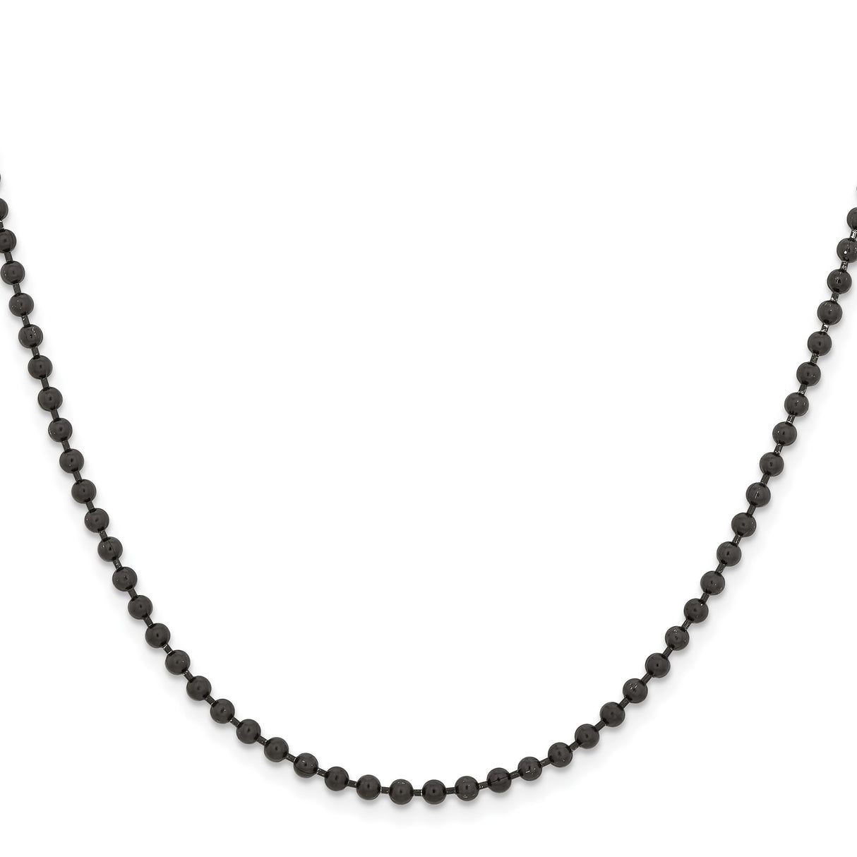 Stainless Steel 3 mm Polished Chain Necklace
