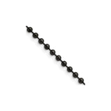 Stainless Steel 3 mm Polished Chain Necklace detail view
