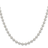 Stainless Steel 5 mm Polished Chain Necklace