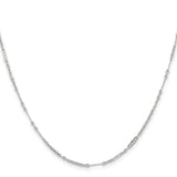 Stainless Steel 1.8 mm Polished Chain Necklace