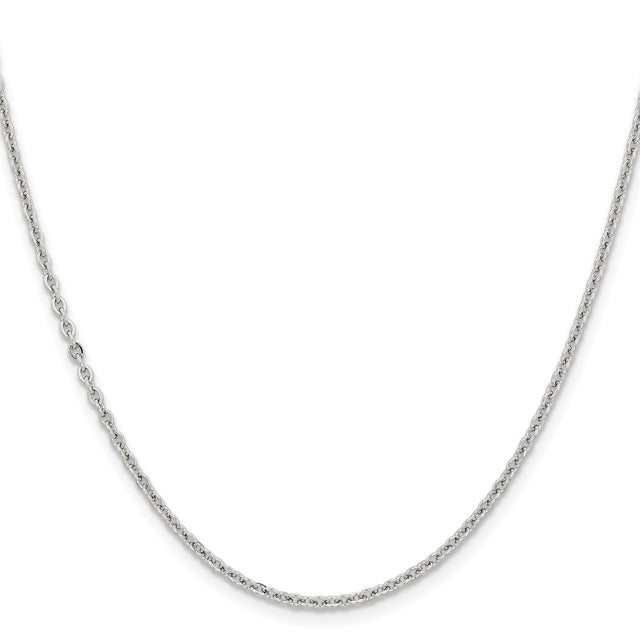 Stainless Steel 2.3 mm Polished Chain Necklace