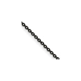 Stainless Steel 2.3 mm Polished Chain Necklace detail view