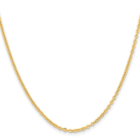 Stainless Steel 2.3 mm Polished Chain Necklace