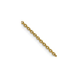 Stainless Steel 2.3 mm Polished Chain Necklace detail view