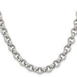 Stainless Steel 8 mm Polished Chain Necklace