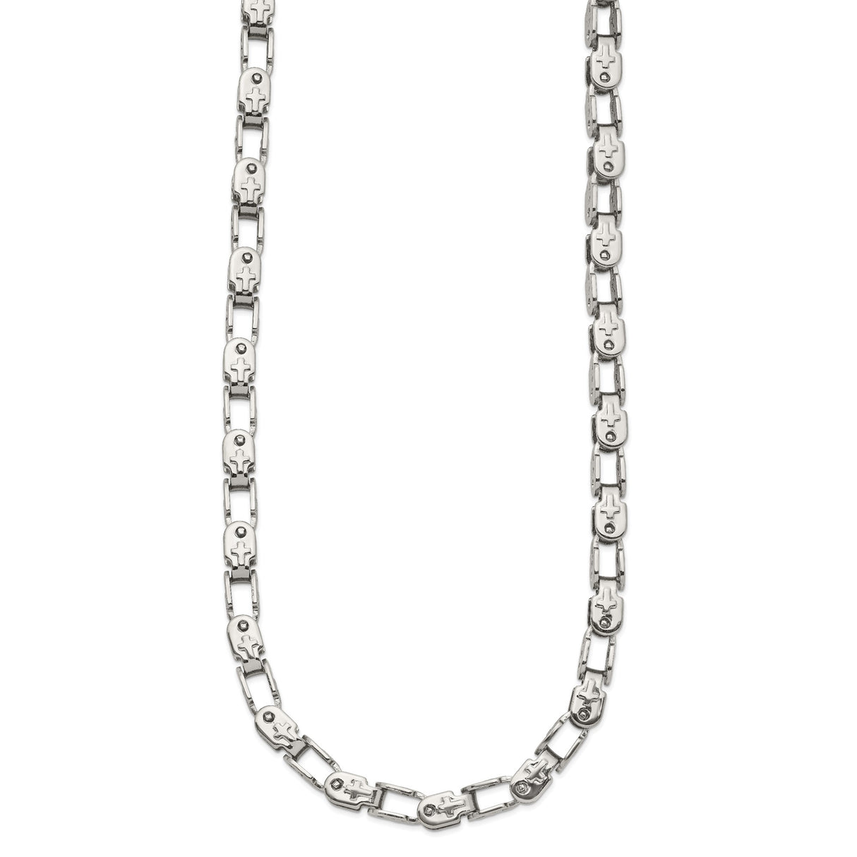 Stainless Steel 5.5 mm Polished Chain Necklace, Solid