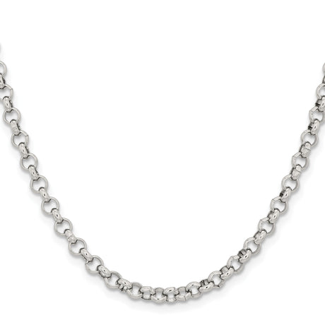 Stainless Steel 4.6 mm Polished Chain Necklace