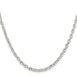 Stainless Steel 3.2 mm Polished Chain Necklace