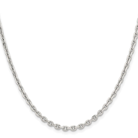 Stainless Steel 3.4 mm Polished Chain Necklace