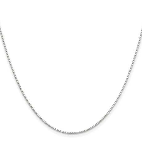 Stainless Steel 1.2 mm Box Chain Necklace, Polished