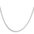 Stainless Steel 2 mm Box Chain Necklace, Polished