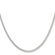 Stainless Steel 2.4 mm Box Chain Necklace, Polished