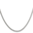 Stainless Steel 3.2 mm Box Chain Necklace, Polished