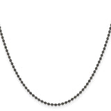 Stainless Steel 2 mm Polished Chain Necklace