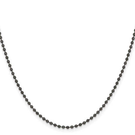 Stainless Steel 2 mm Polished Chain Necklace