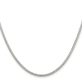 Stainless Steel 2.4 mm Polished Chain Necklace