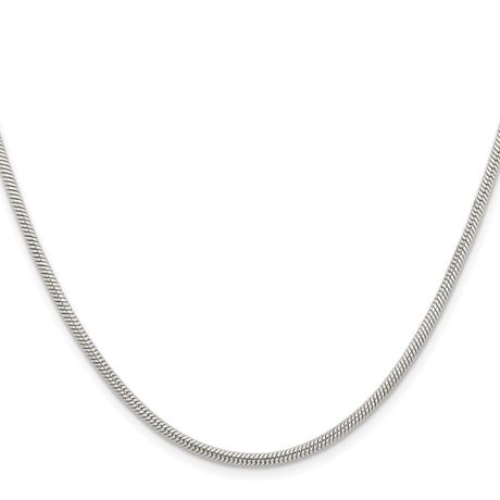 Stainless Steel 2.4 mm Polished Chain Necklace
